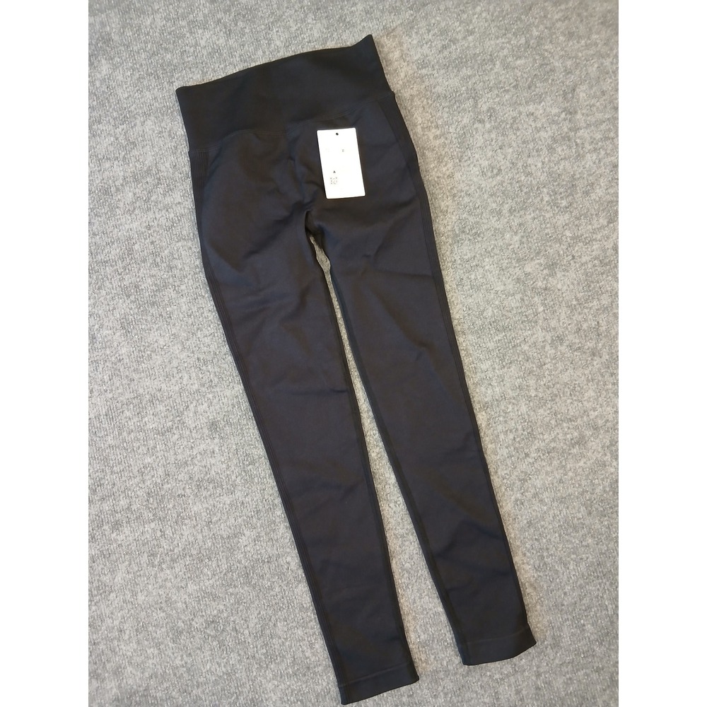NWT Halara Black Seamless High Waisted Scrunch Butt Leggings XS 7/8 SKU1928